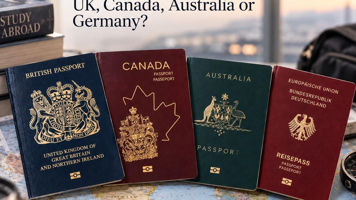 Master's abroad in 2026: UK, Canada, Australia or Germany?